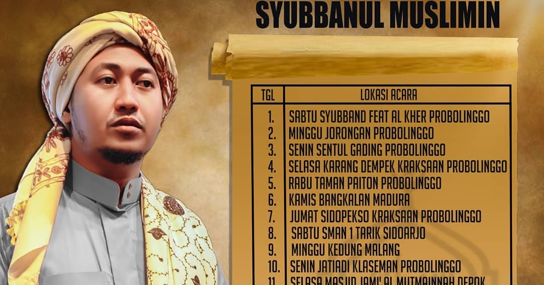 Jadwal Syubbanul Muslimin Bulan September 2018 Lengkap Terbaru Sholah Sholawat Kumpulan Lirik Mp3 Jadwal Sholawat Terbaru