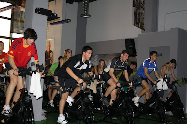 Ciclo indoor en Corpore. 1º BACH 2012
