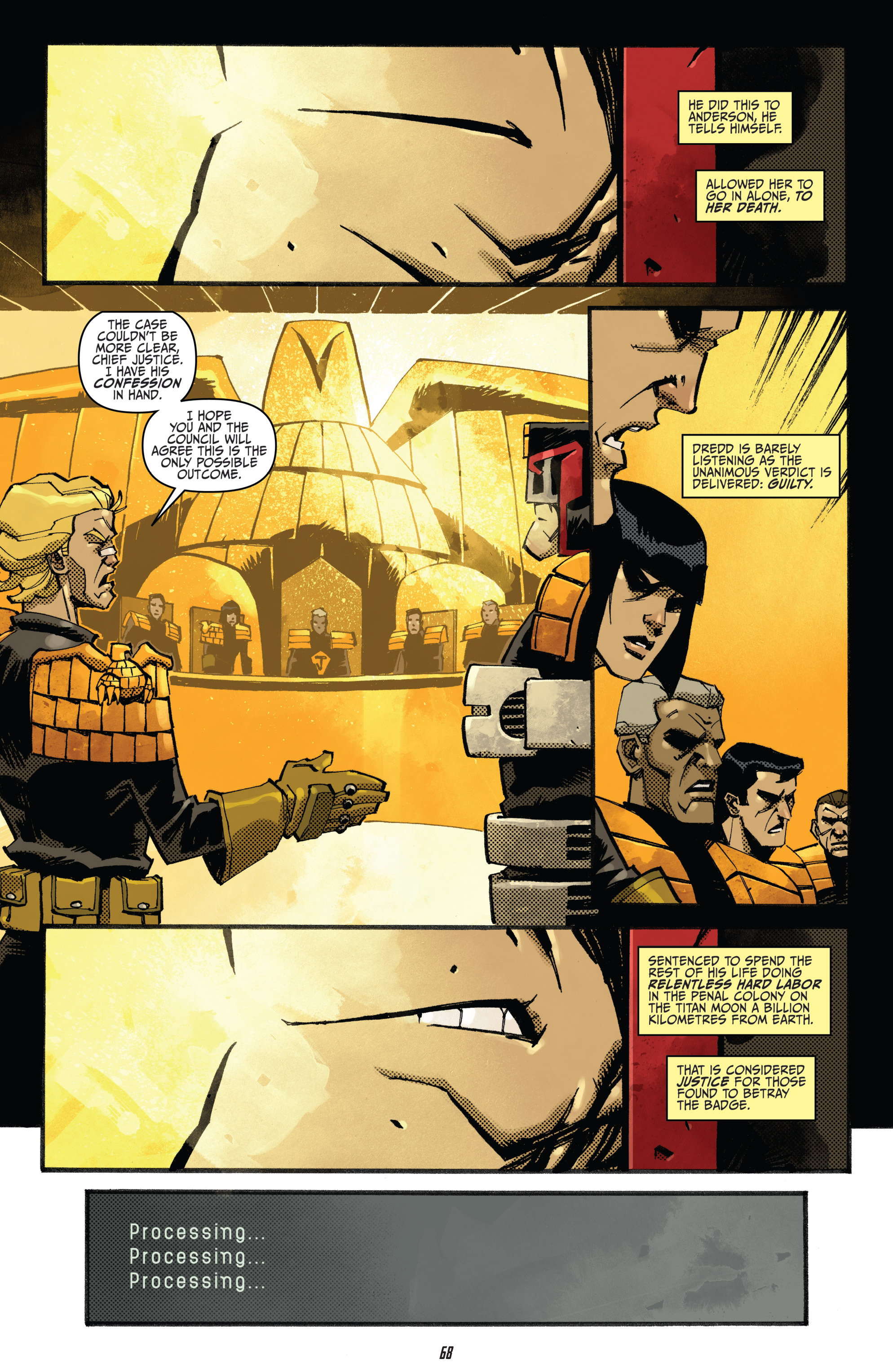 Read online Judge Dredd (2012) comic -  Issue # _TPB 4 - 63