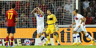 Video Cuplikan Gol Spanyol VS Chile 2-2