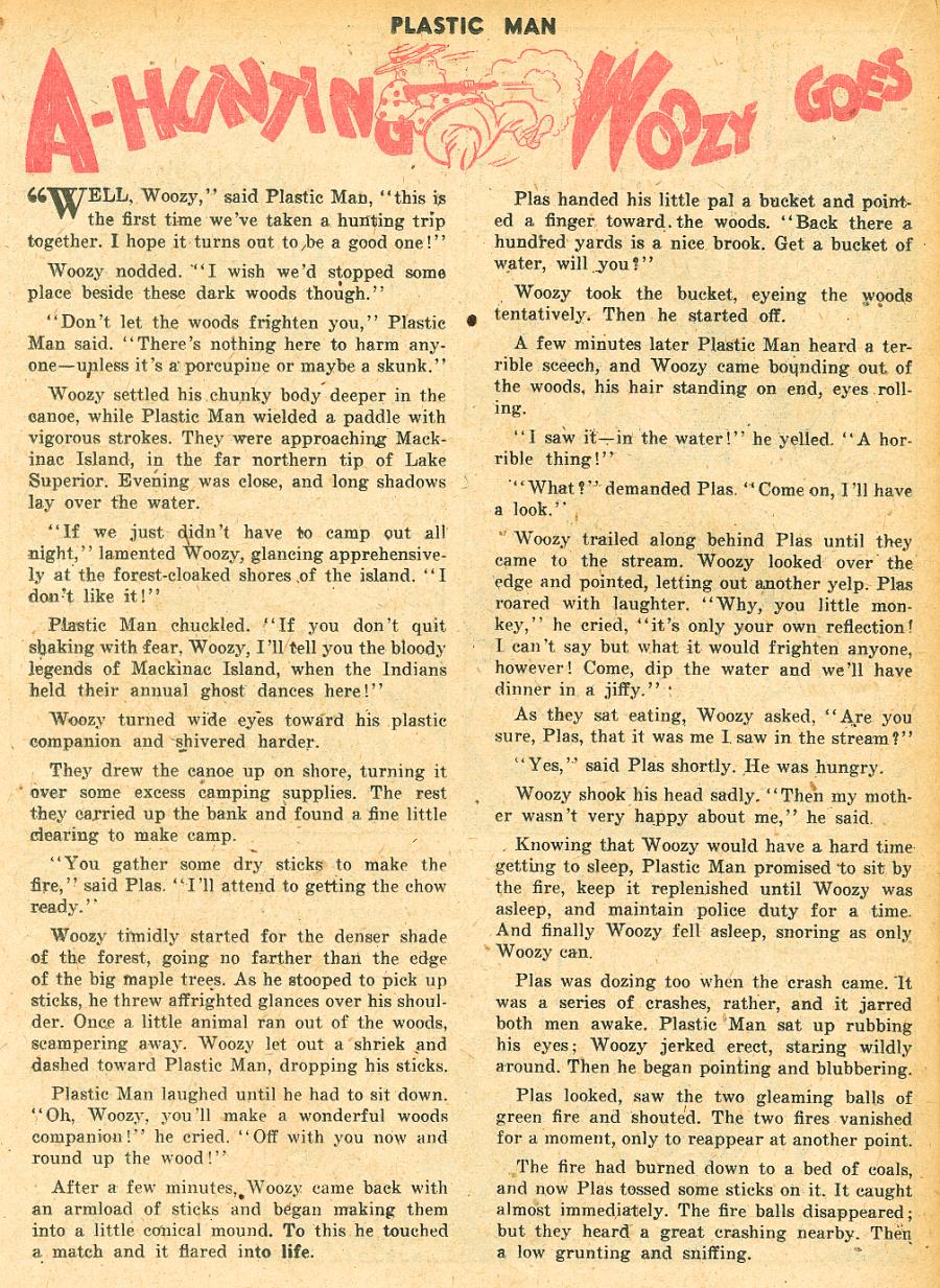 Read online Plastic Man (1943) comic -  Issue #10 - 34