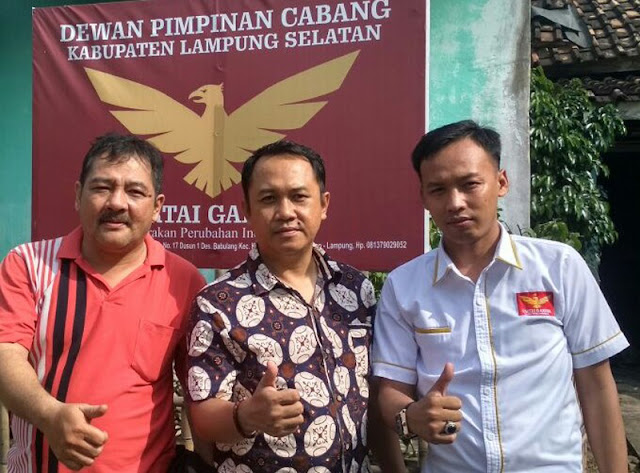 Partai Garuda Lamsel Optimis Raih Kursi Pada Pileg 2019
