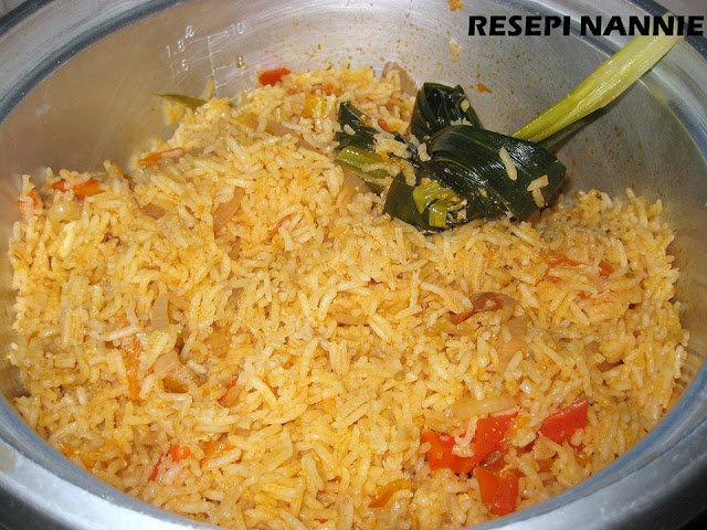 Resepi Nasi Tomato Rice Cooker