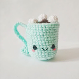 PATRON GRATIS TAZA DE CHOCOLATE AMIGURUMI 33918