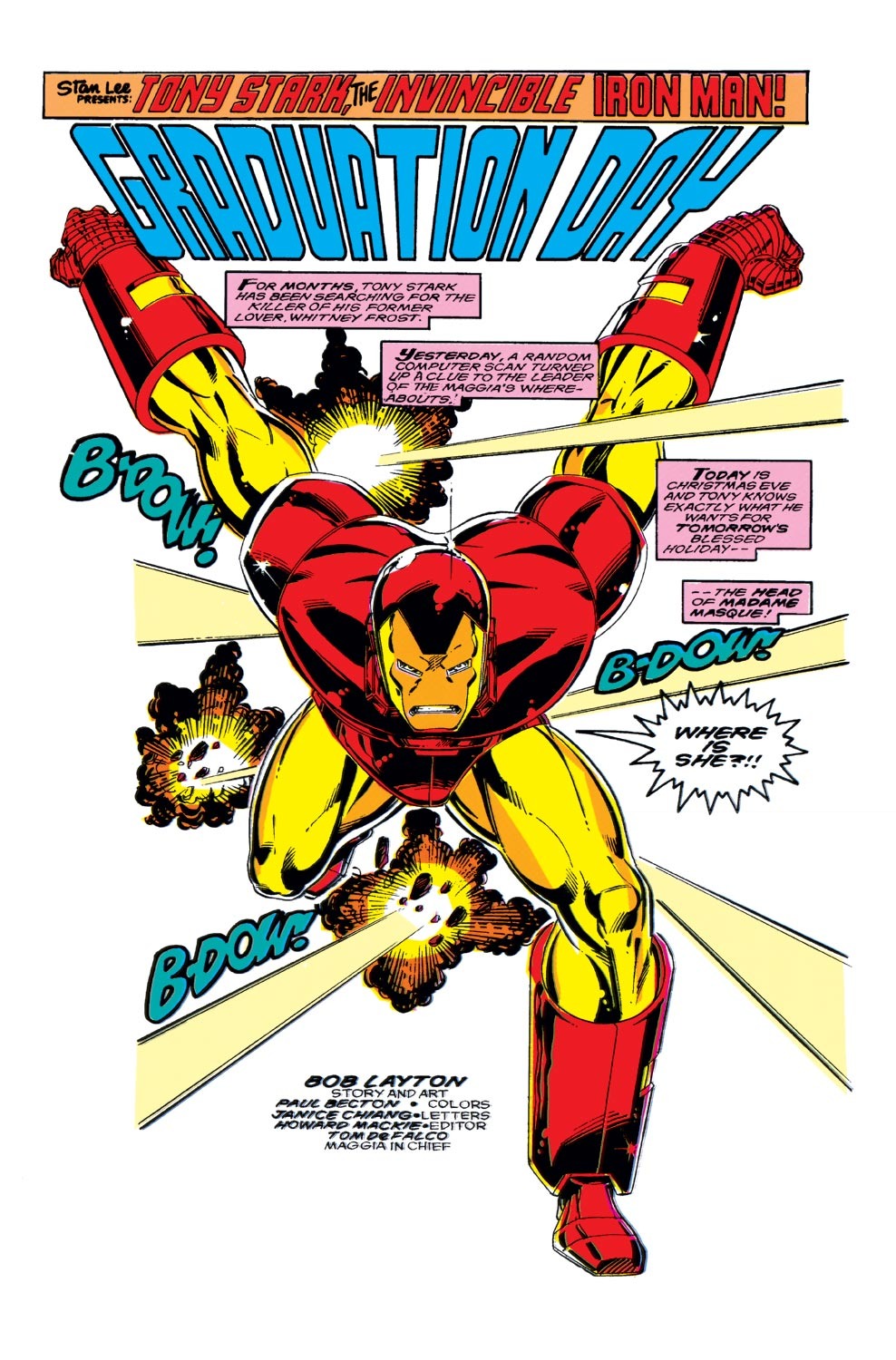 Read online Iron Man (1968) comic -  Issue #254 - 2