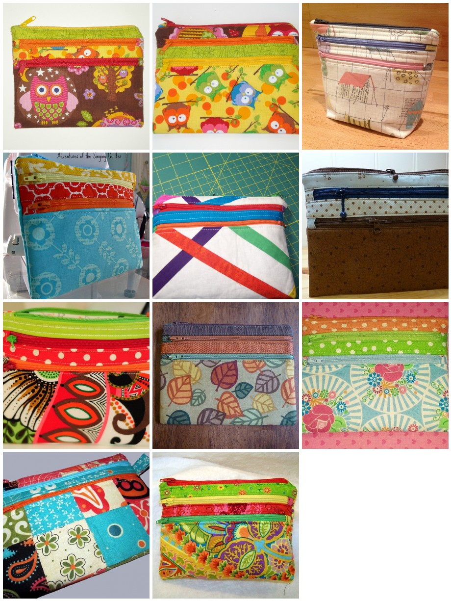 A Quilter's Table: Zipping In