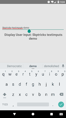 Working With TextInput Component In React Native | SKPTRICKS