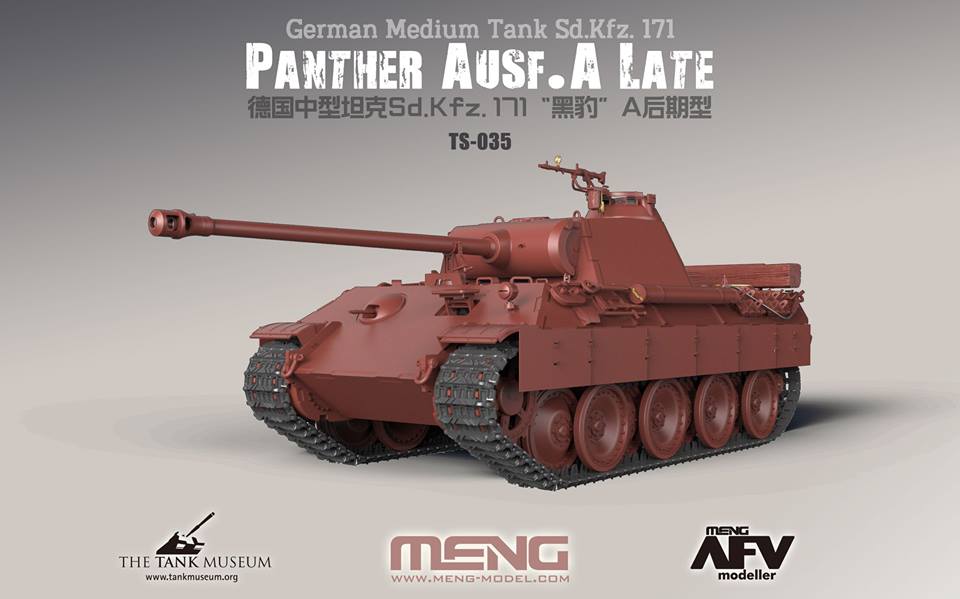 Late A Zimmerit Decal Type 3 # SPS-052 Meng 1/35 Sd.Kfz.171 Panther Ausf 