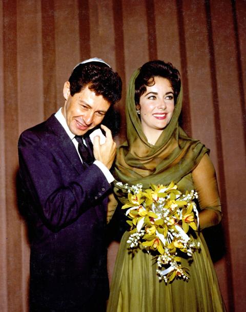 liz taylor marries eddie fisher