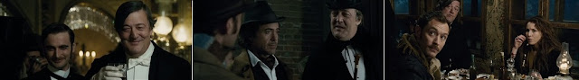Stephen Fry as Mycroft Holmes in "Sherlock Holmes: A Game of Shadows"