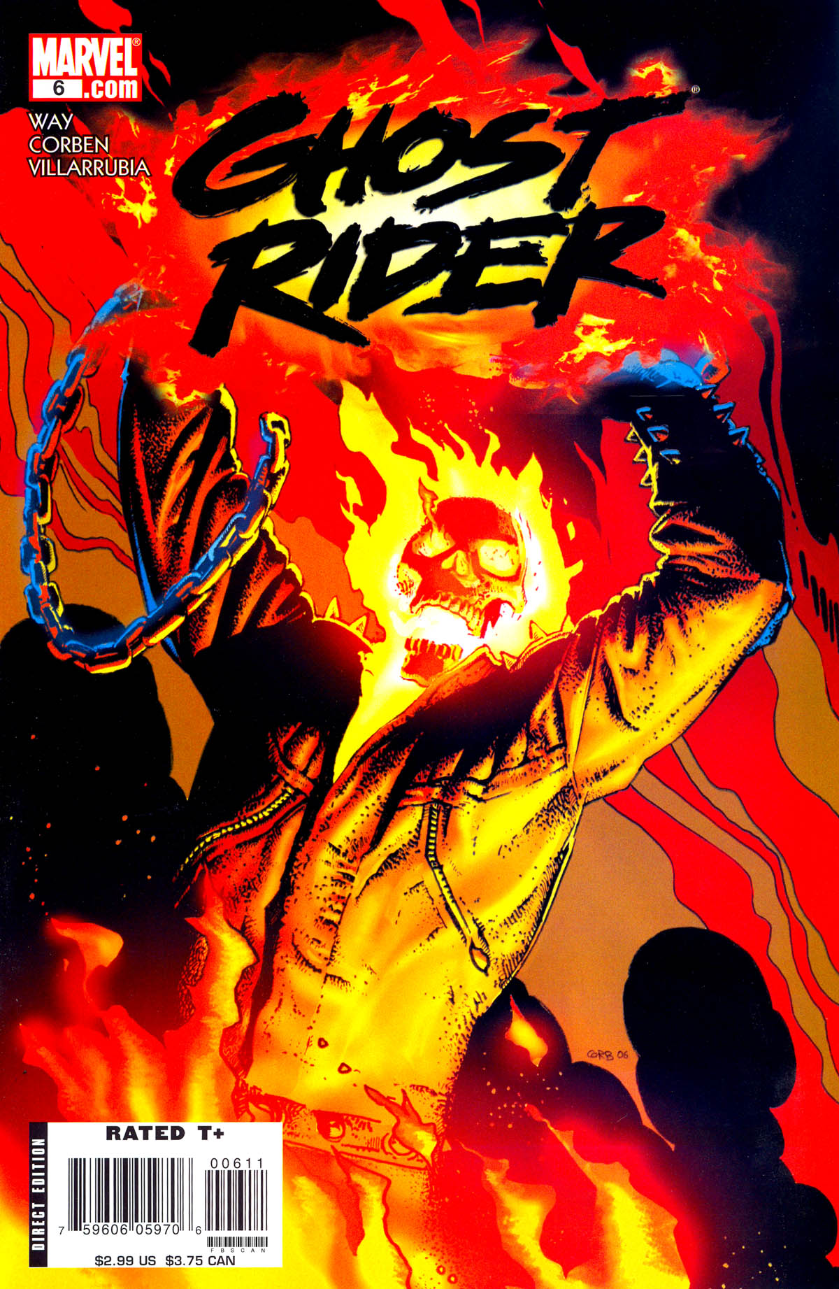 Read online Ghost Rider (2006) comic -  Issue #6 - 1