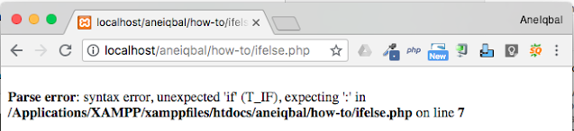 contoh program php menggunakan if else