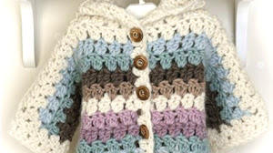 Abrigo + botas para bebe / Paso a paso crochet