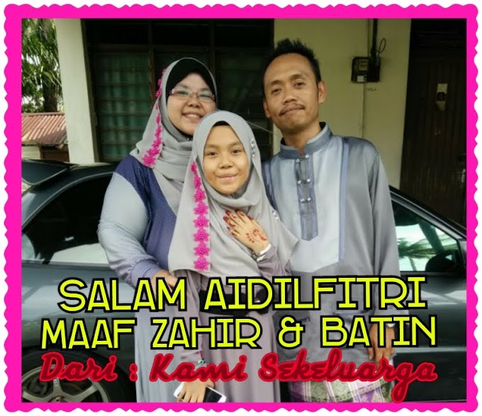 Salam Aidilfitri...