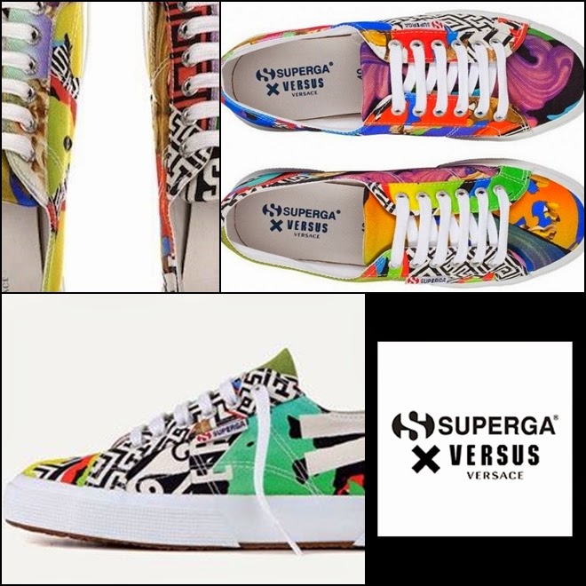 capsule collection versace for superga