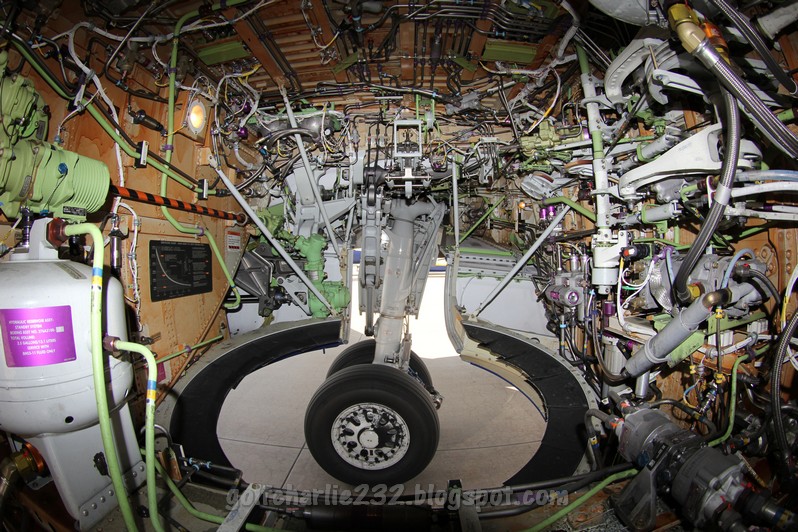 Live from the Flight Deck Boeing 737's main wheel well