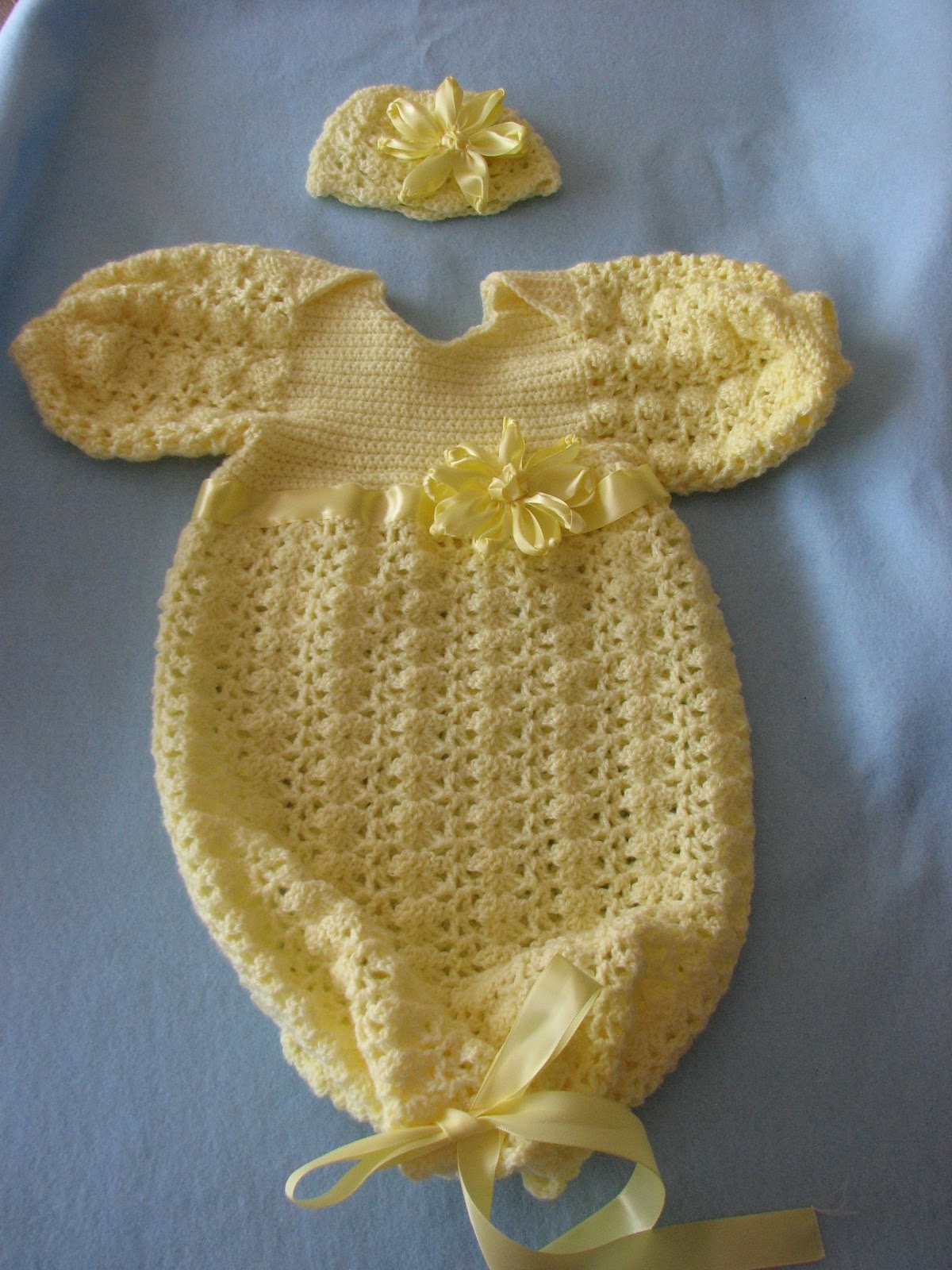 Donna's Crochet Designs Blog of Free Patterns: Pajamas For Baby