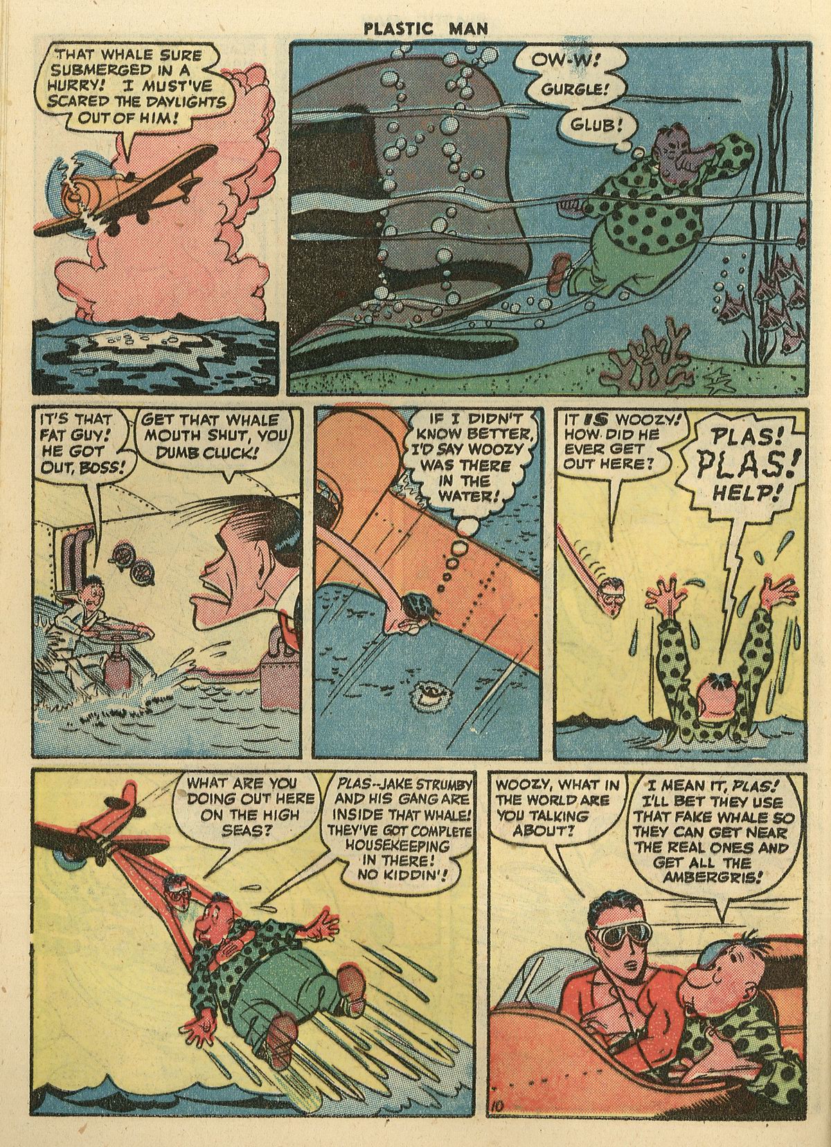 Read online Plastic Man (1943) comic -  Issue #3 - 46