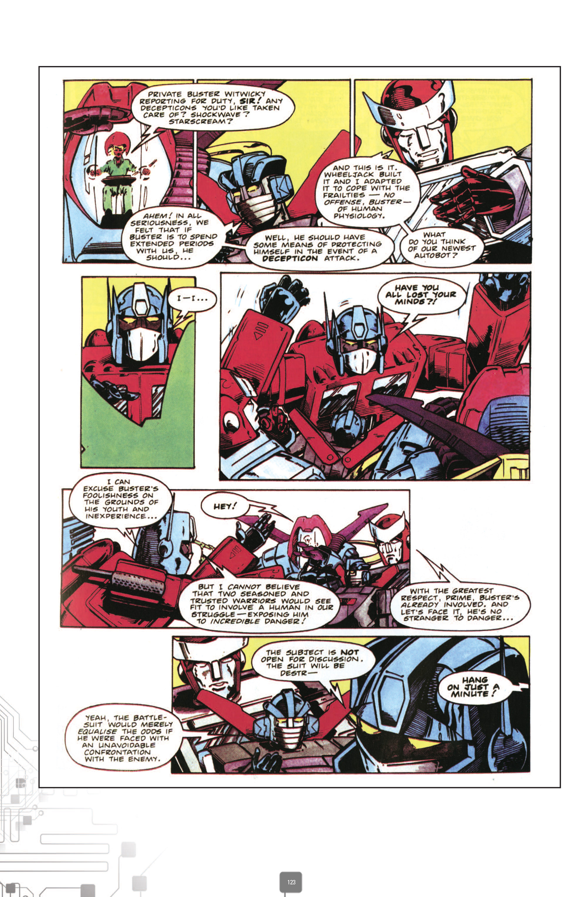 Read online The Transformers Classics UK comic -  Issue # TPB 2 - 124
