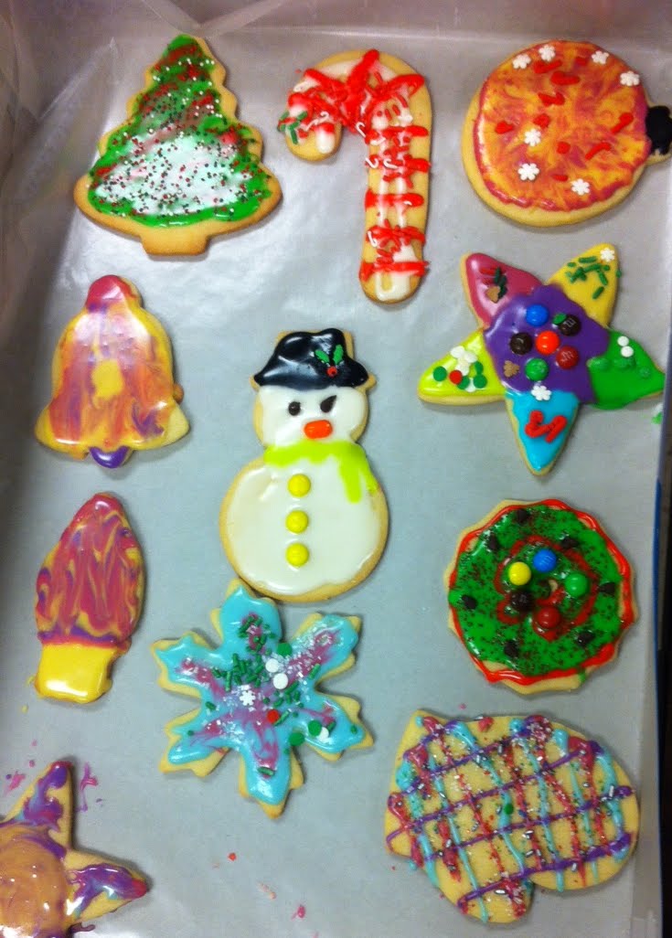 Angela Anderson Art Blog: Christmas Cookie Decorating ...