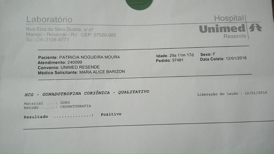 Resultado de exame unimed sorocaba