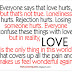 Love Doesn T Hurt Quote