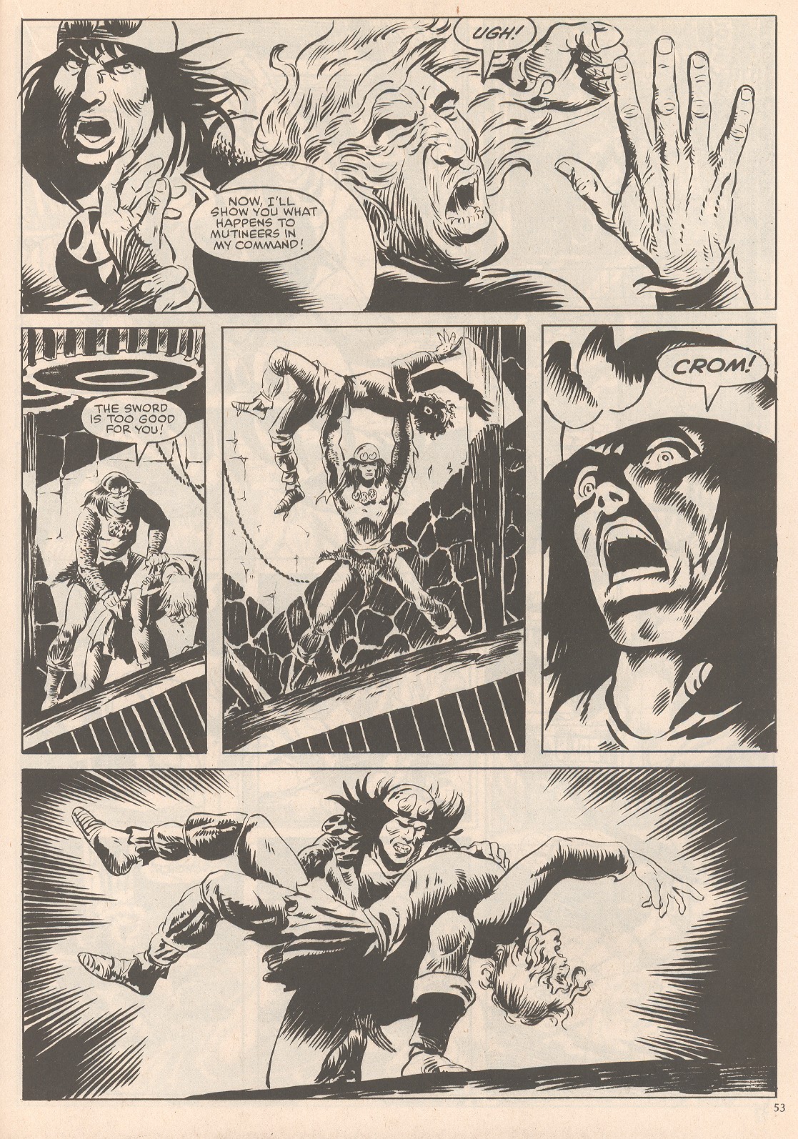 Read online The Savage Sword Of Conan comic -  Issue #105 - 53