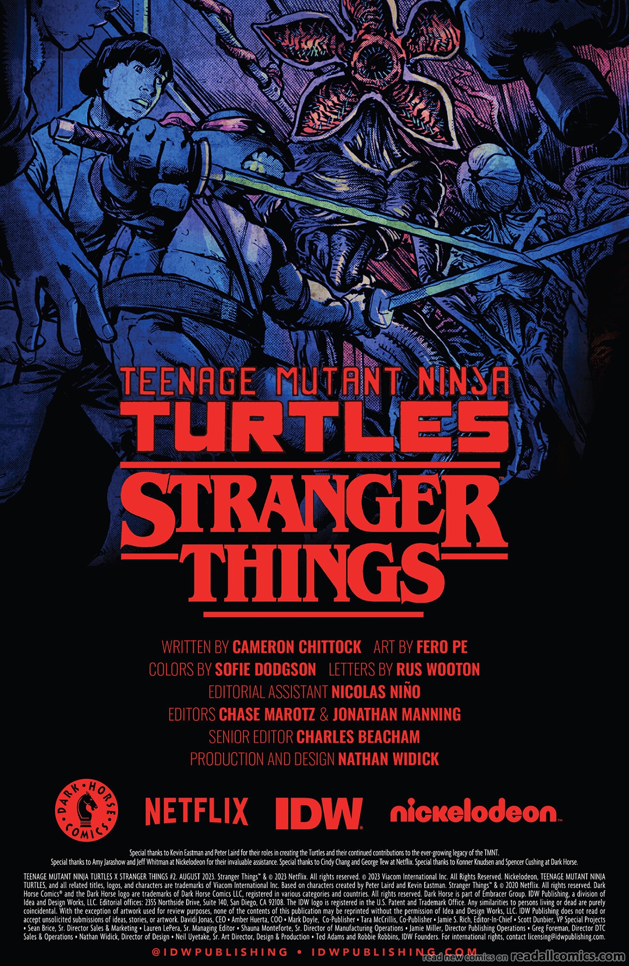 Teenage Mutant Ninja Turtles x Stranger Things chapter 2 page 2