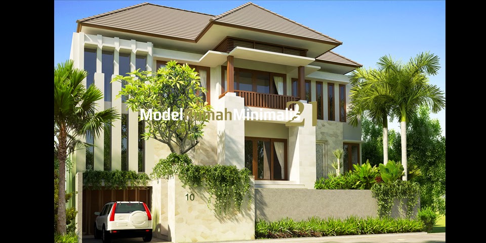  Desain  Rumah  Minimalis 2  Lantai  Luas  Tanah  300M2 Gambar 