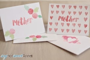 mother's day cards with matching envelopes