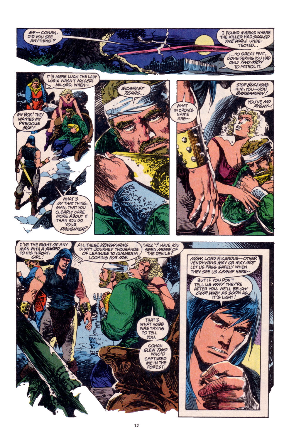 Read online Conan the Barbarian (1970) comic -  Issue #261 - 10
