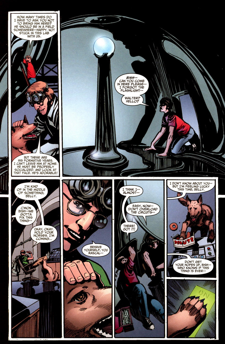 Read online Fringe comic -  Issue #4 - 6
