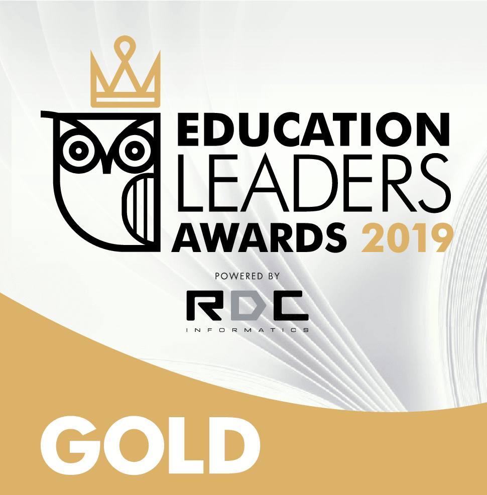 GOLD ΒΡΑΒΕΙΟ 2019 στα EDUCATION LEADERS AWARDS 2019