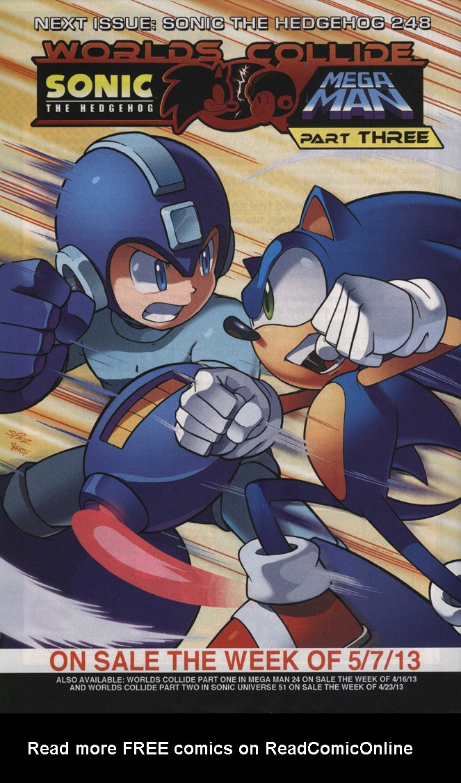 Read online Sonic The Hedgehog comic -  Issue #247 - 34