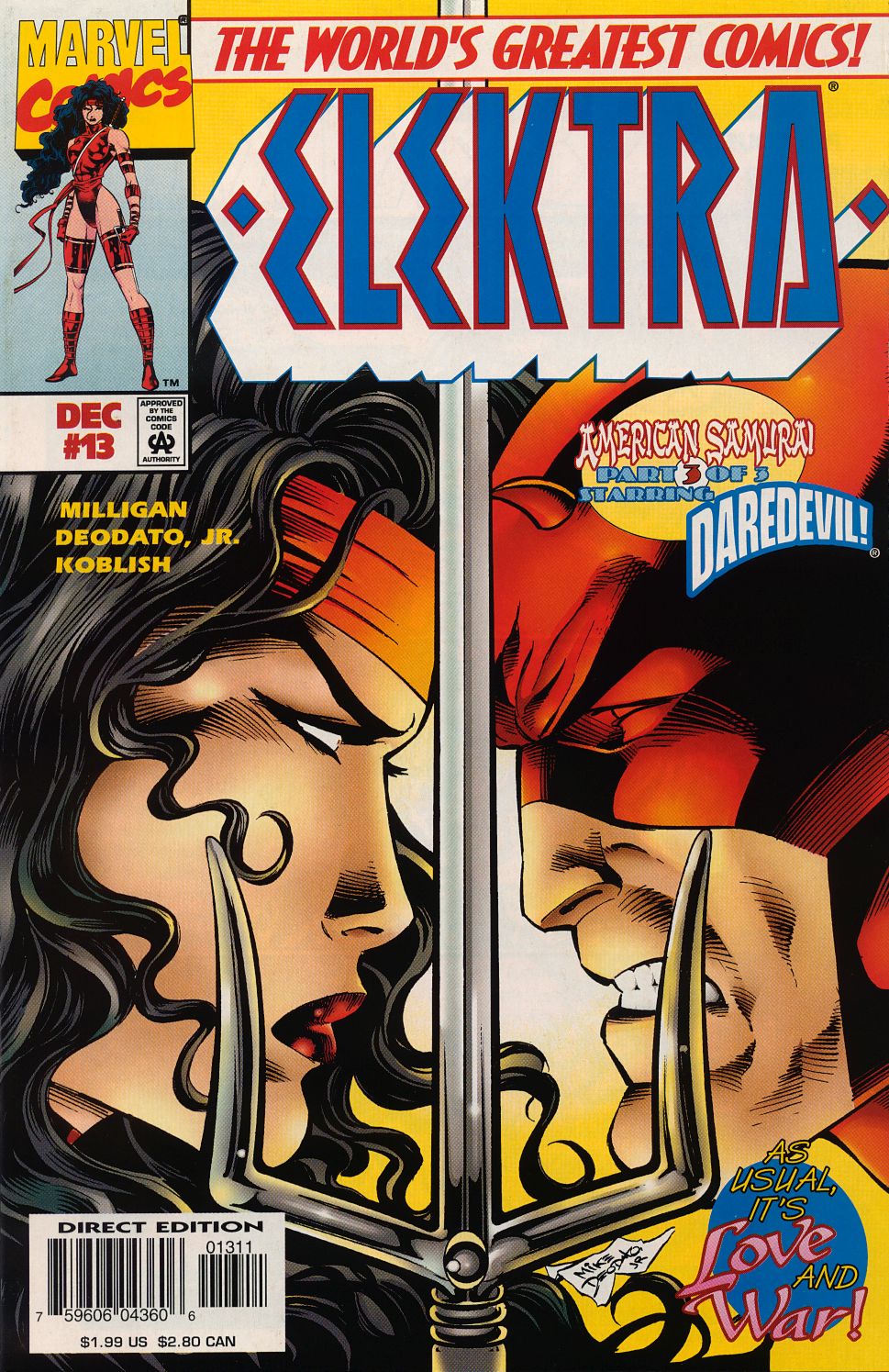 Elektra (1996) Issue #13 - Seppuku (American Samurai Part 3) #14 - English 1