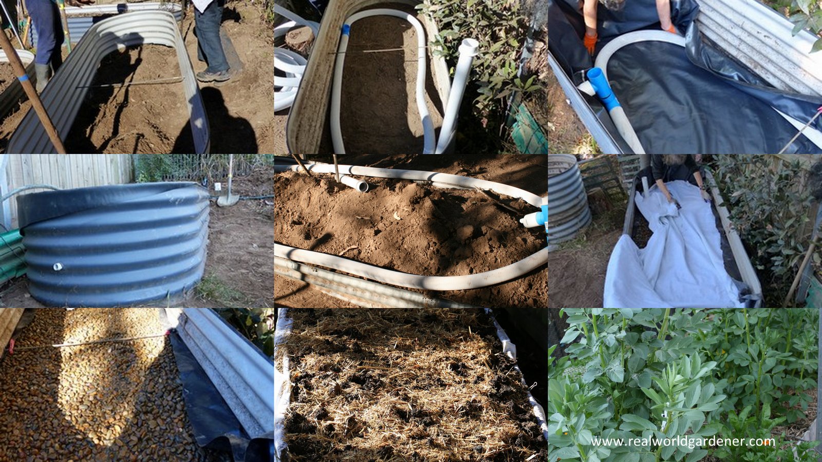 Real World Gardener Wicking Beds in The Good Earth Real World