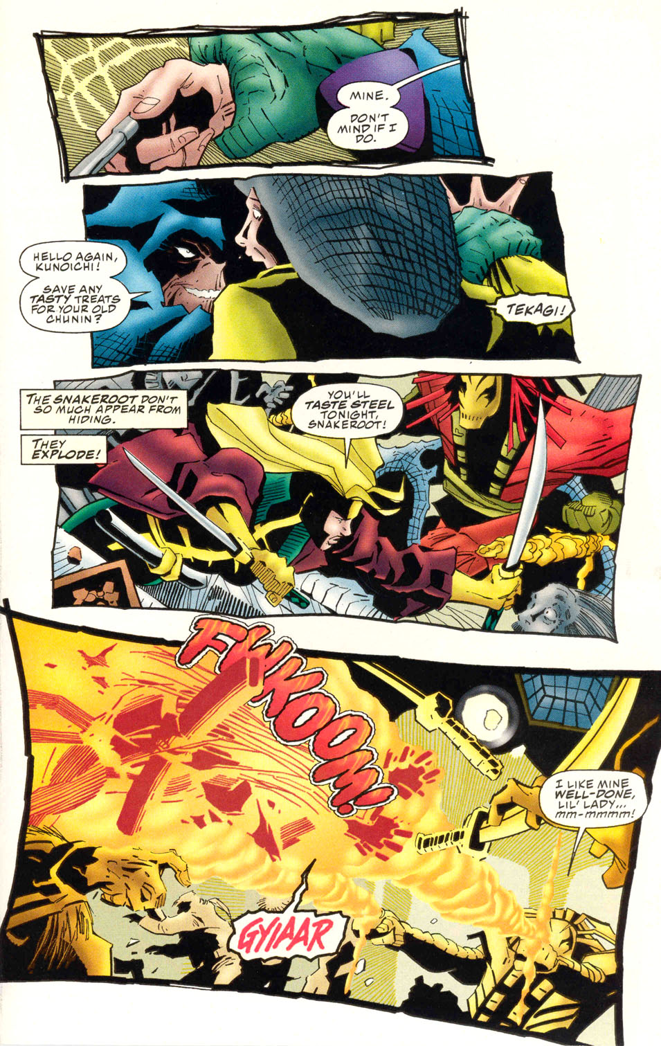 Read online Elektra (1995) comic -  Issue #4 - 28
