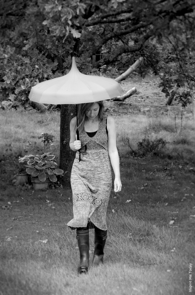 Paraply # kjole gummistøvler – Inspire Me Today