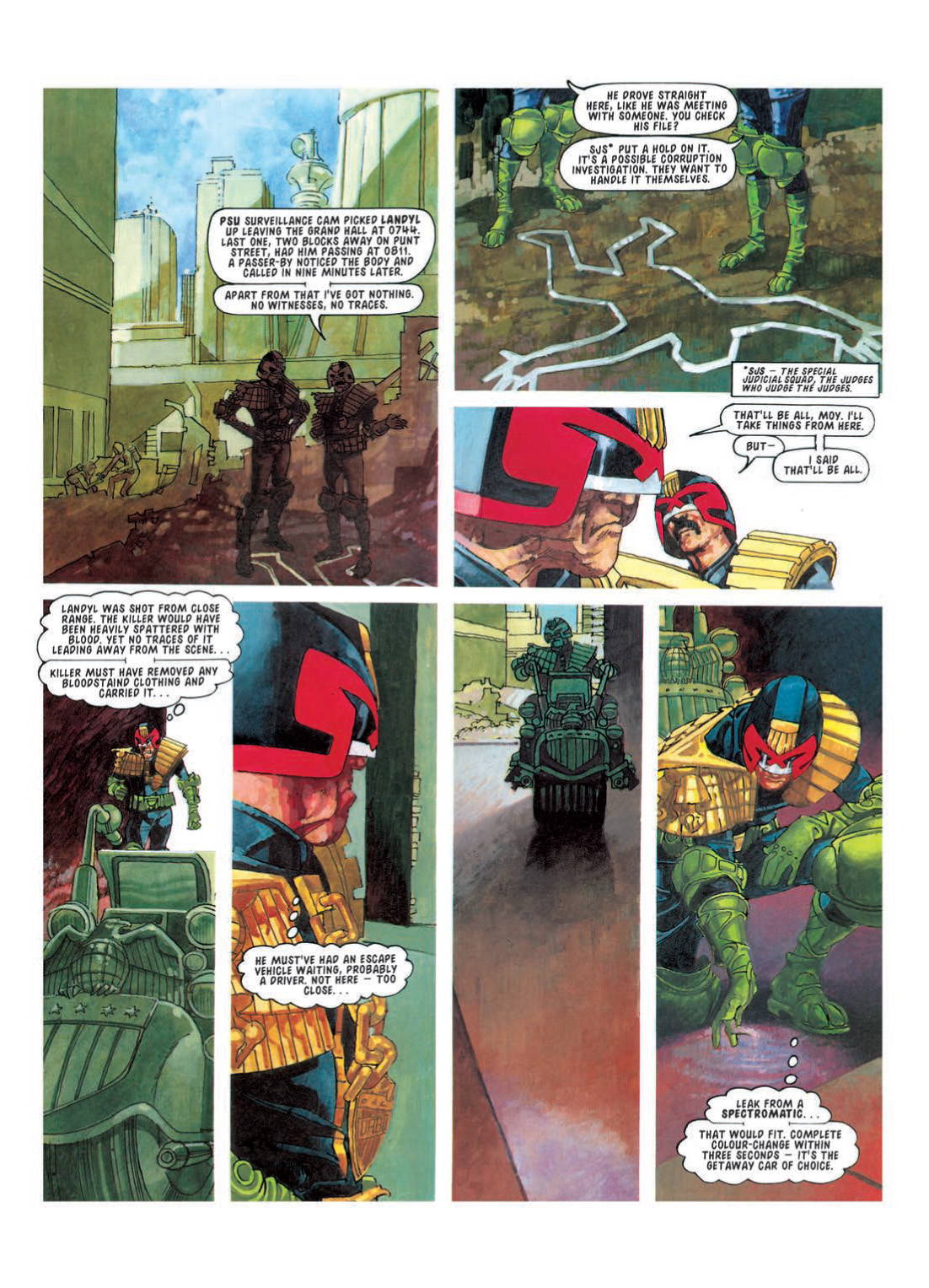 Read online Judge Dredd: The Complete Case Files comic -  Issue # TPB 24 - 9