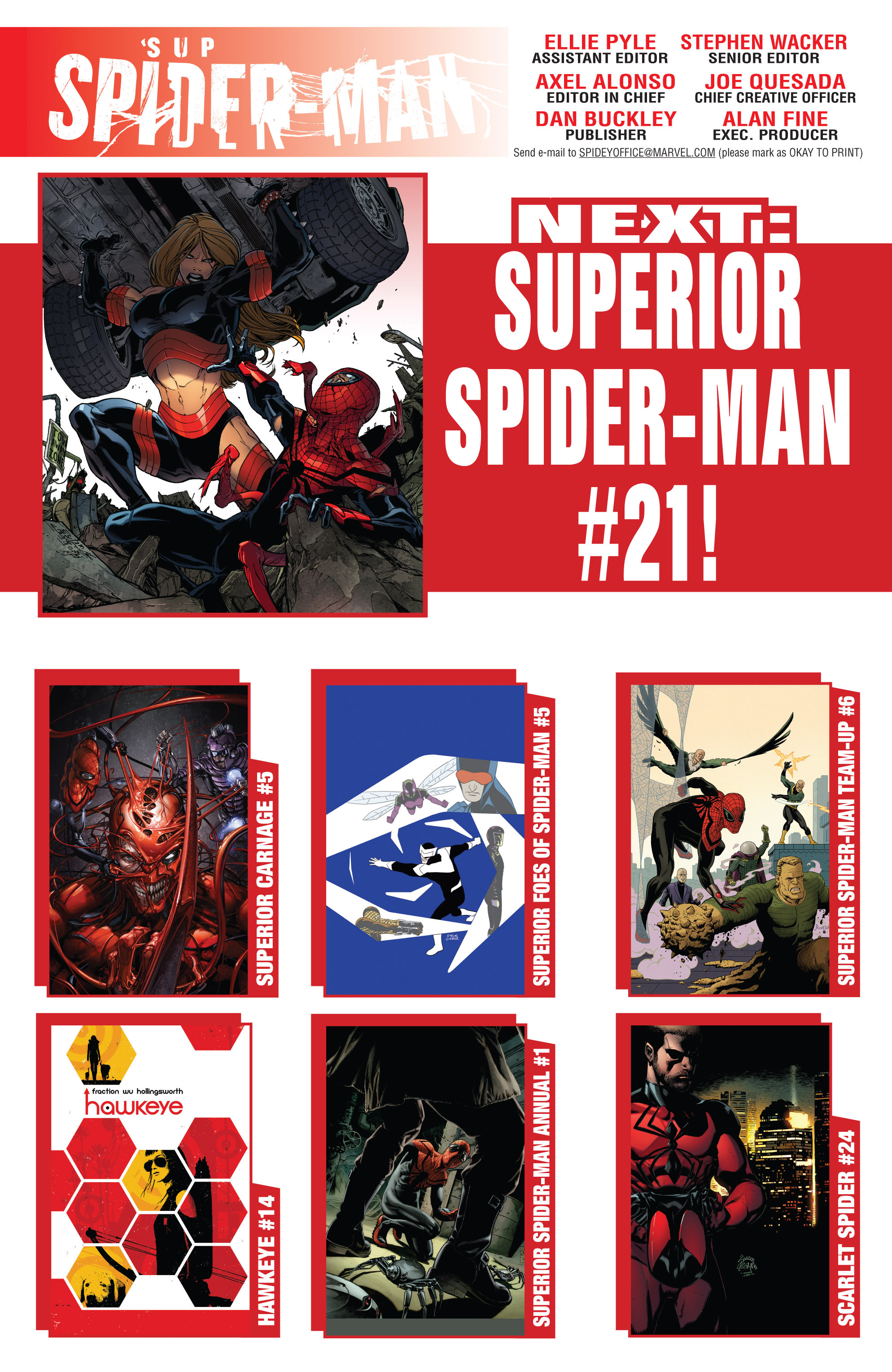 Read online Superior Spider-Man comic -  Issue #20 - 22