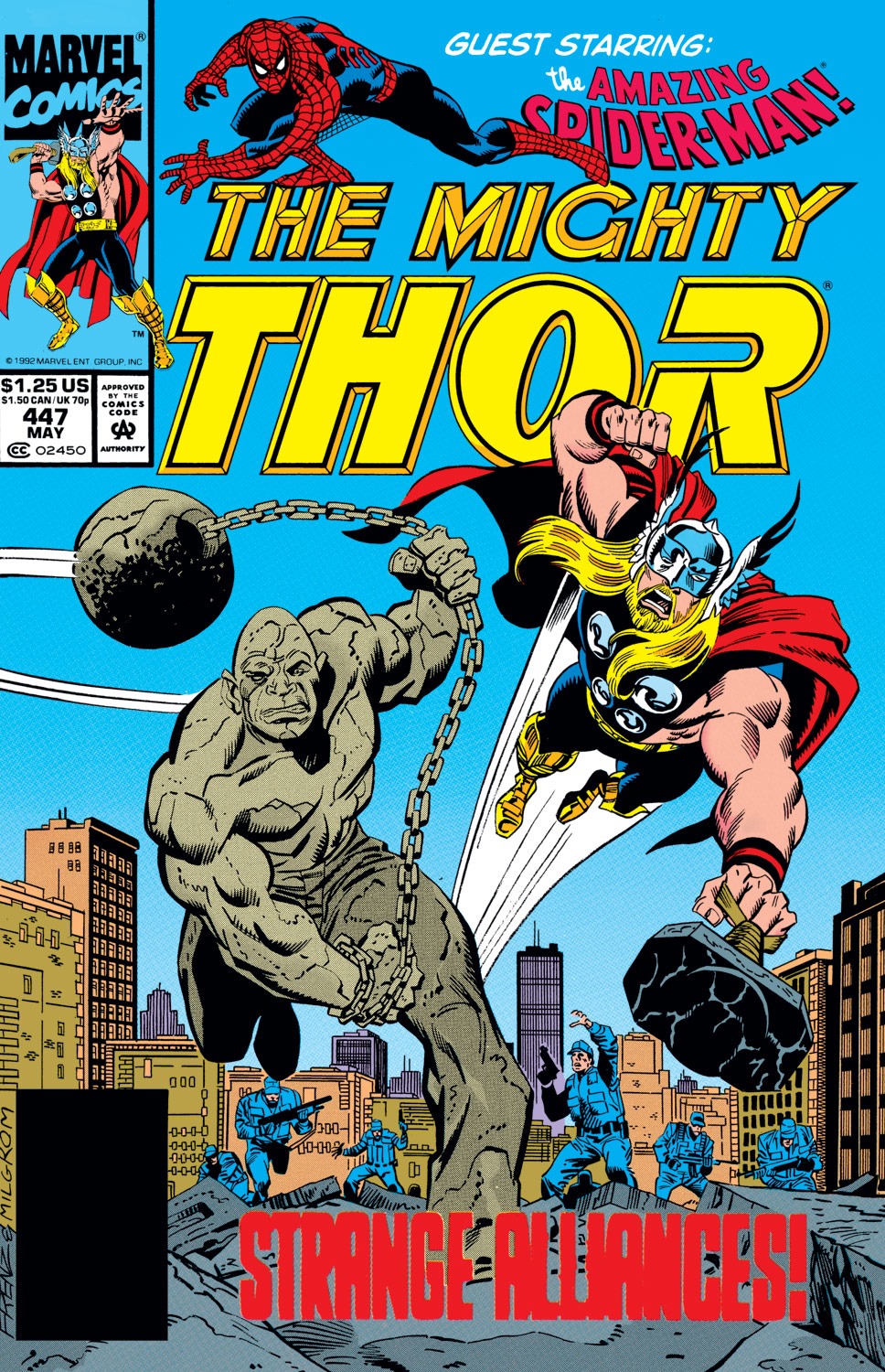 Read online Thor (1966) comic -  Issue #447 - 1