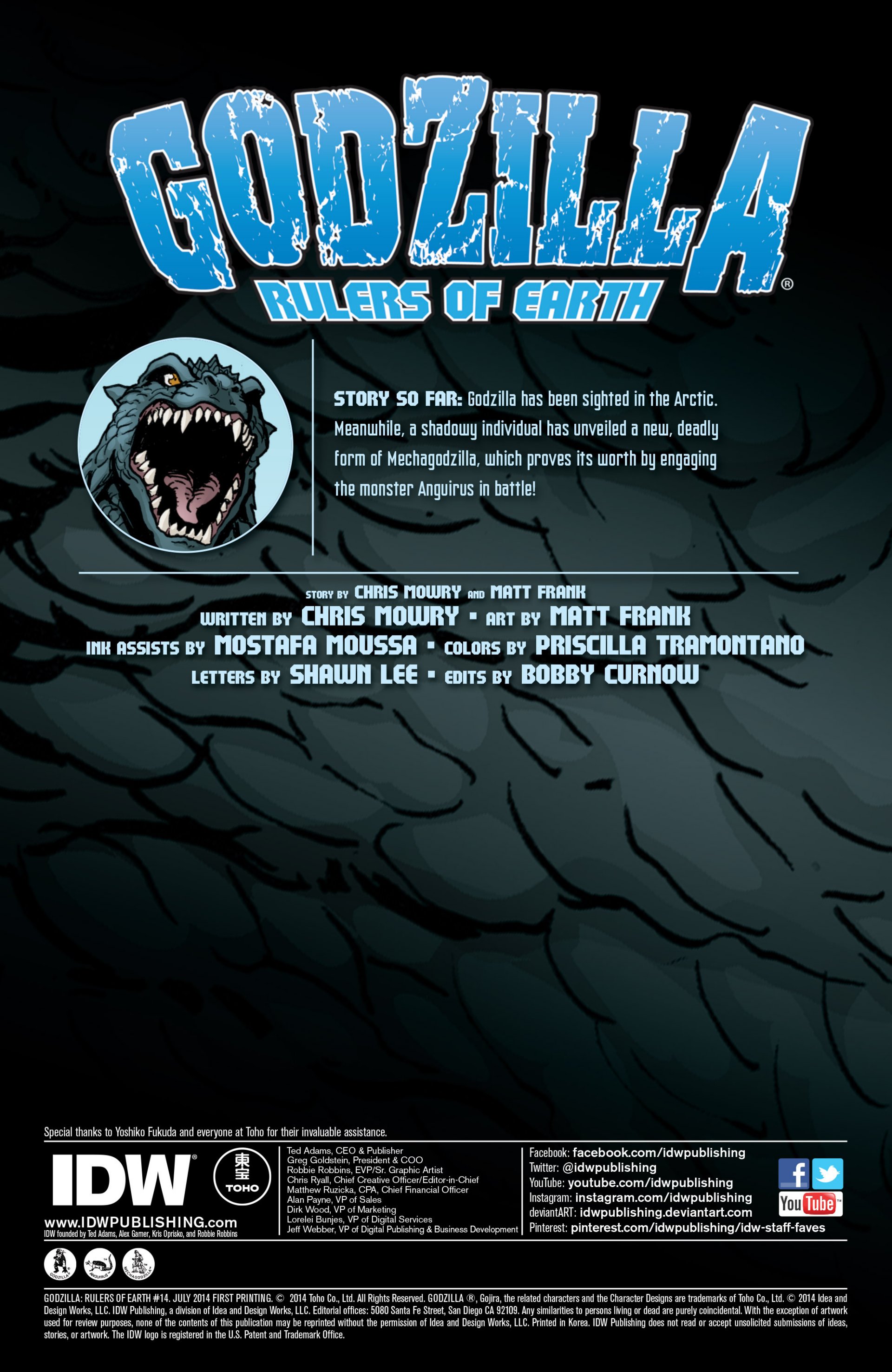 Read online Godzilla: Rulers of Earth comic -  Issue #14 - 2