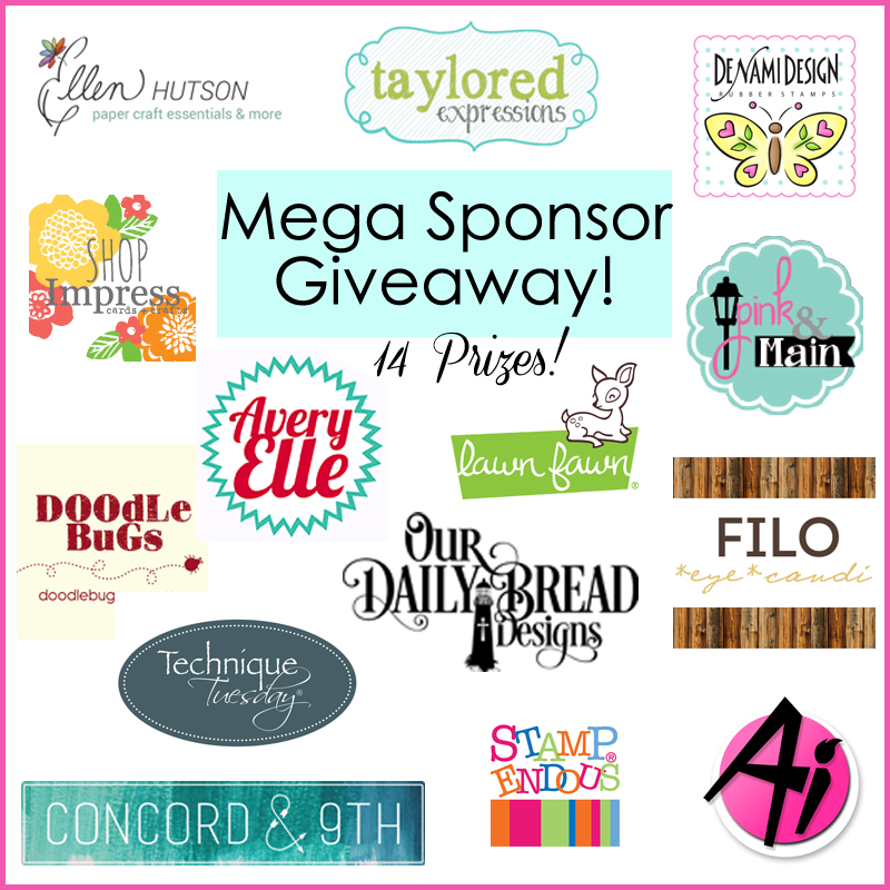 Mega Sponsor Instagram Giveaway Announcement