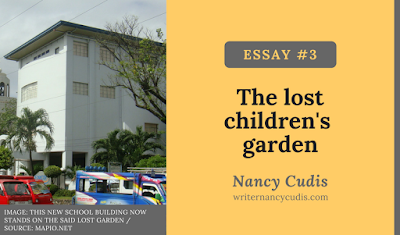 The lost children's garden St. Joseph's Academy Mandaue City