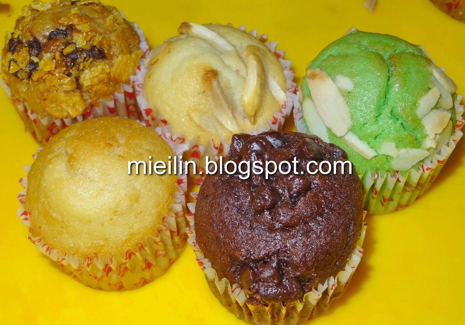 From MieIlin's Kitchen... Senarai Produk & Harga Kek Cawan, Muffin