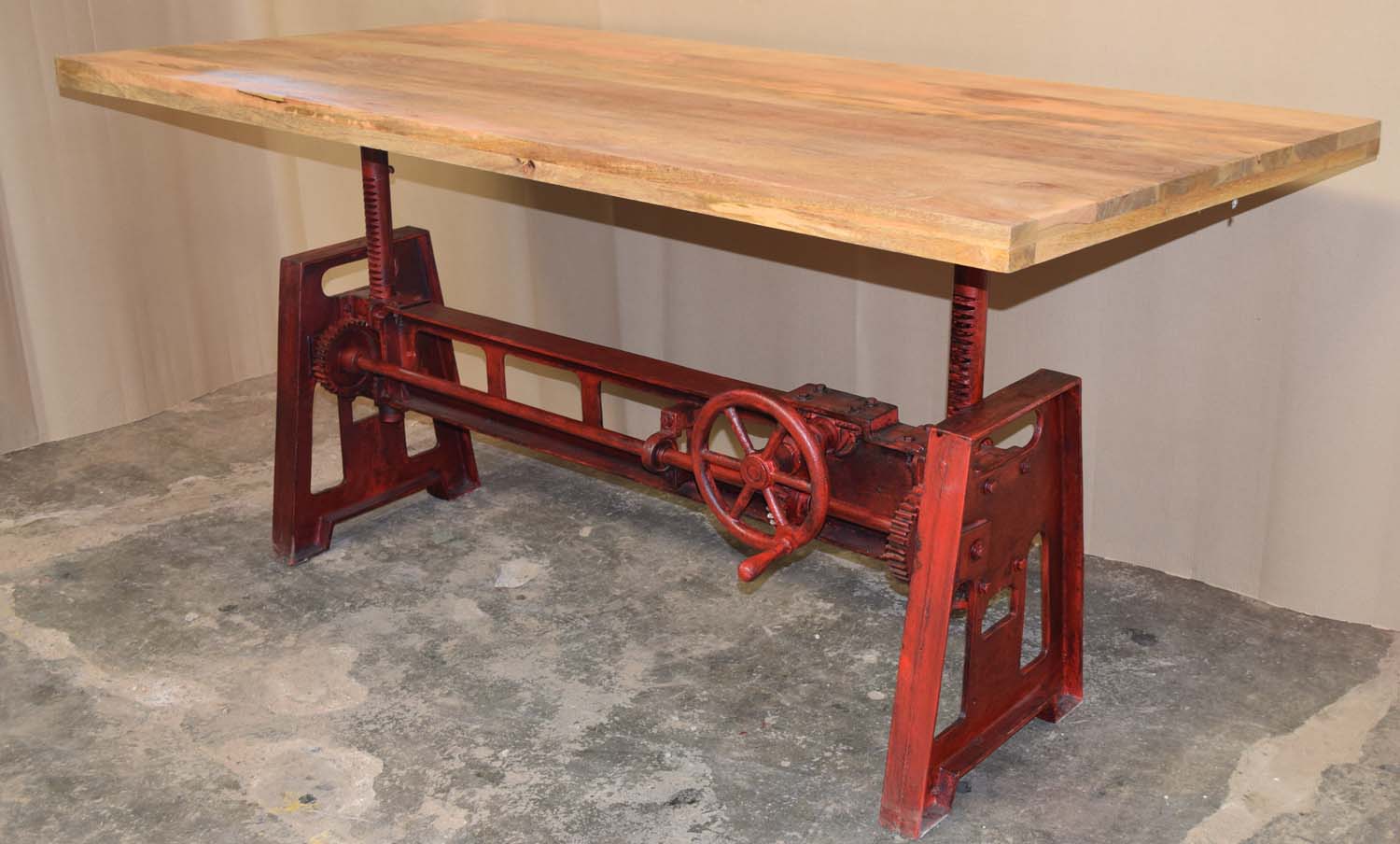 Industrial Vintage Retro Solid Wooden Iron Home Hospitality