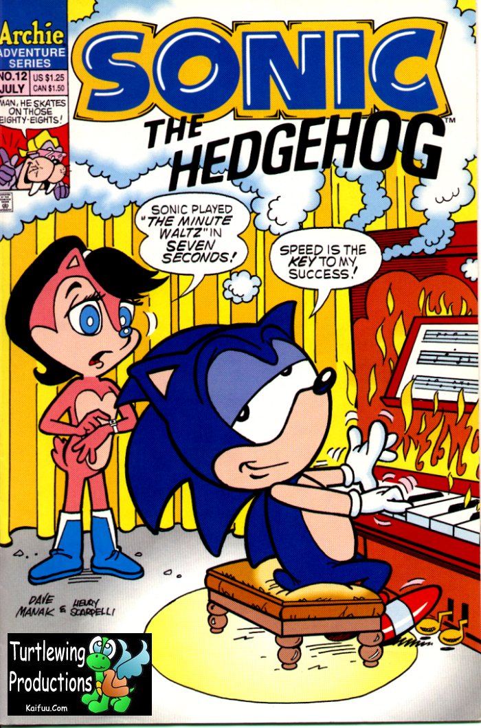 Read online Sonic The Hedgehog comic -  Issue #12 - 1