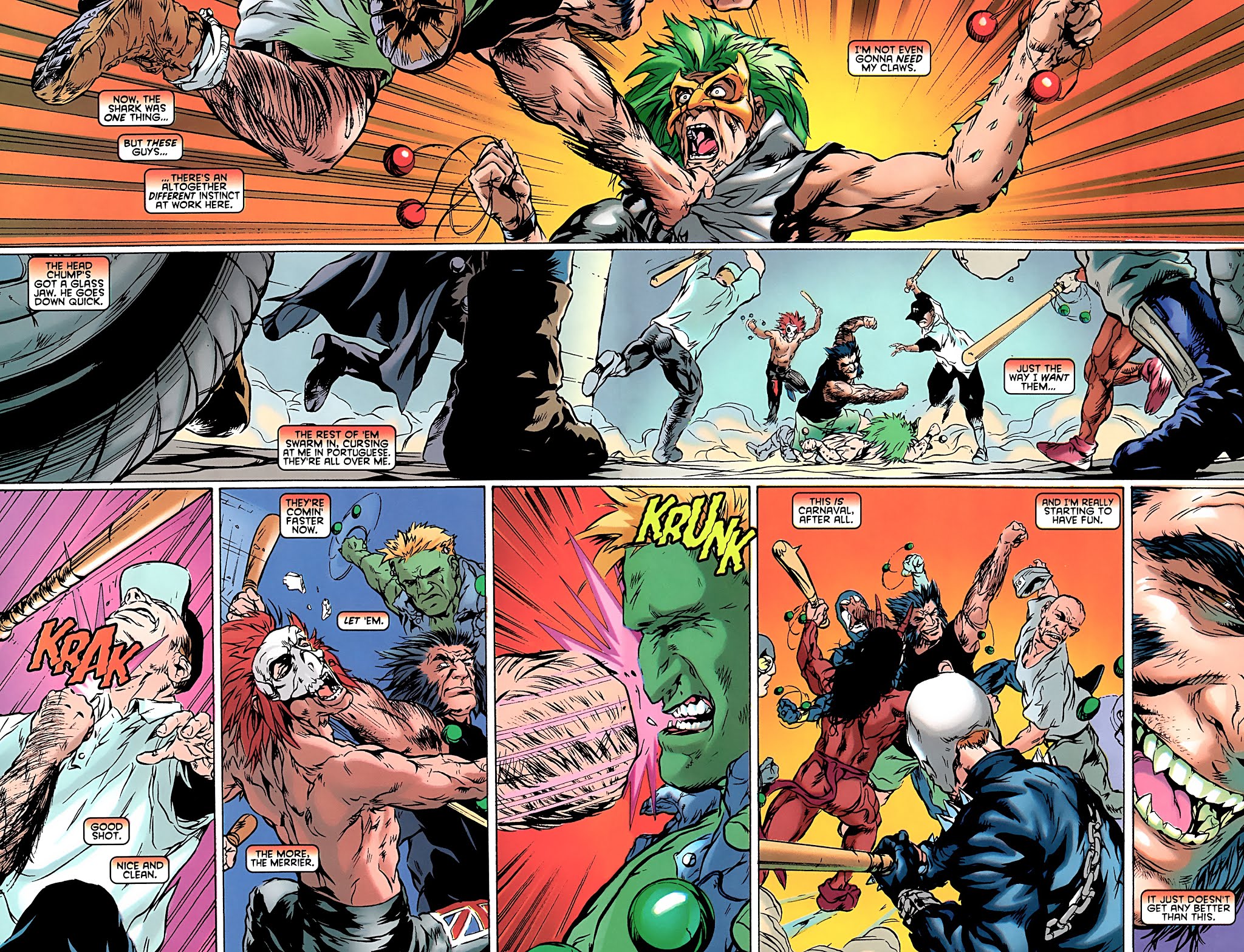 Read online Wolverine: Black Rio comic -  Issue # Full - 18