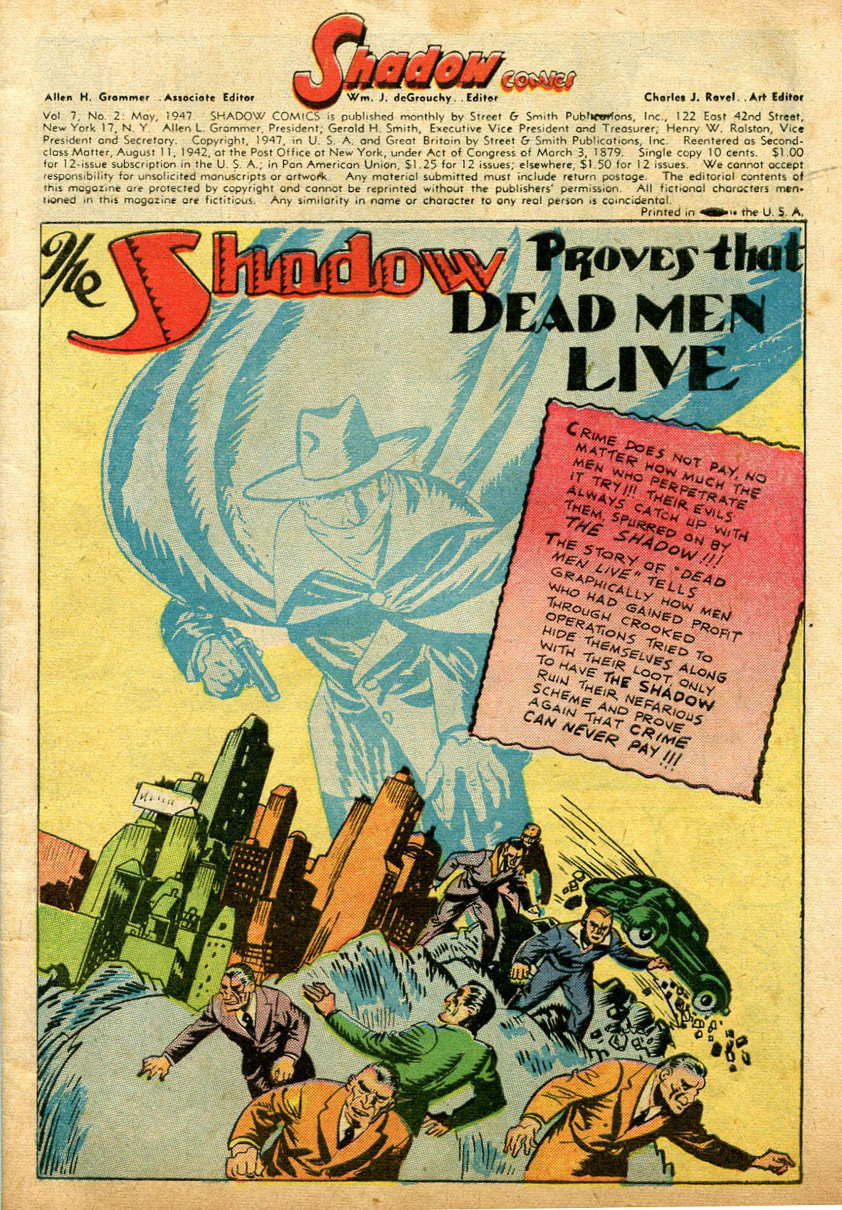 Read online Shadow Comics comic -  Issue #74 - 3