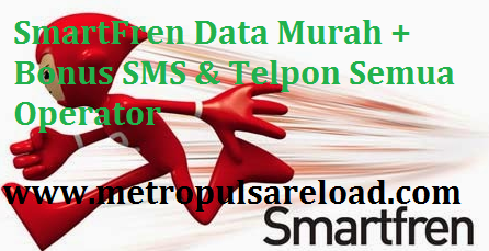 Cara Isi Pulsa Data SmartFren Bonus SMS dan Telpon ke Semua Operator